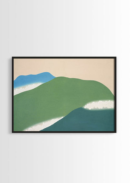 Kamisakka Sekka - green mountains poster
