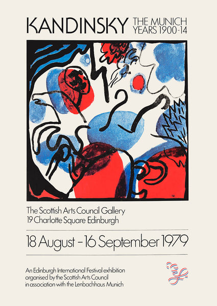 ● カンジスキー Wassily Kandinsky　1969 展覧会ポスター Kandinskyscotland_grande.jpg?v