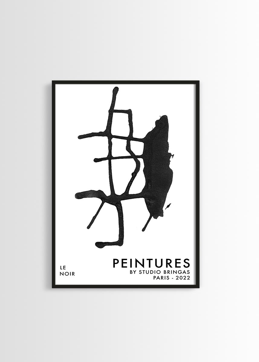 Le noir No2 poster