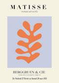 Matisse Papiers Découpés orange poster