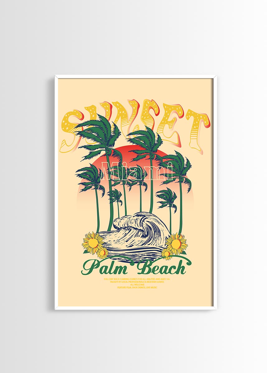 Palm Beach Miami poster