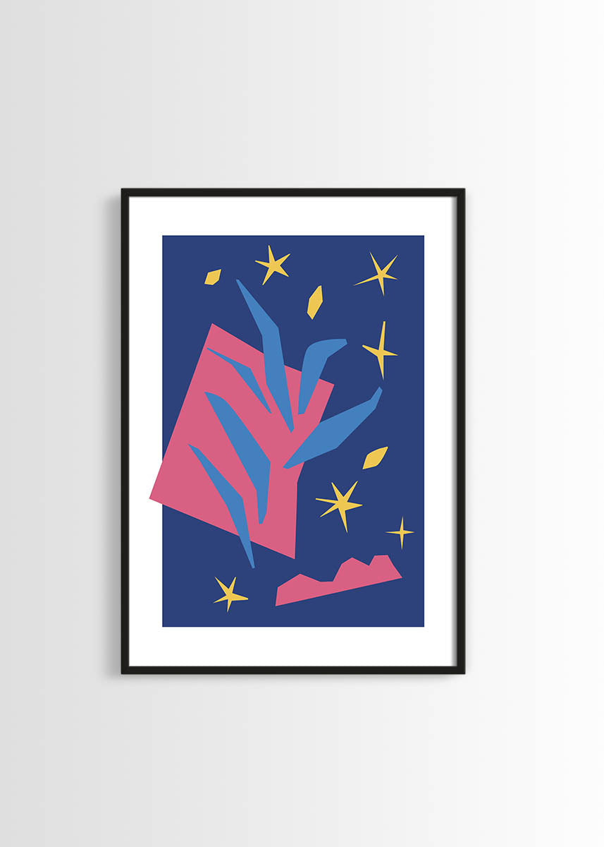 Papier découpé poster