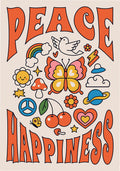 Peace & Happiness poster