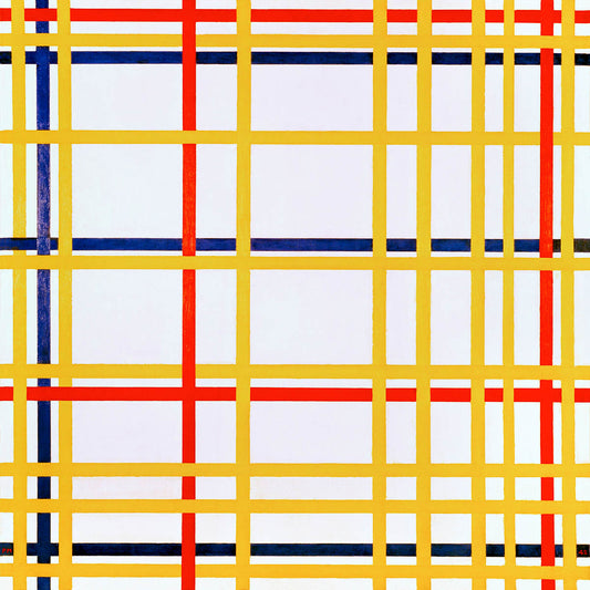 Piet Mondrian - New York City I poster