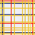 Piet Mondrian - New York City I poster