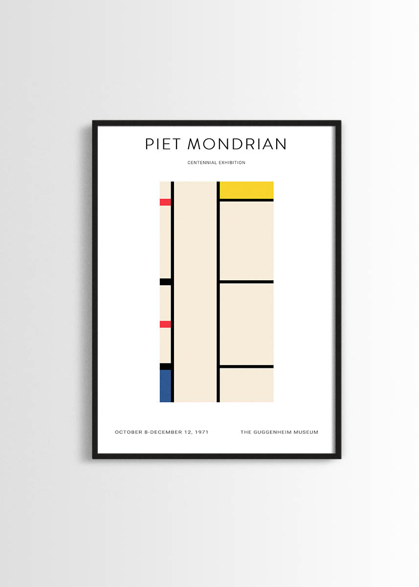 Piet Mondrian poster print