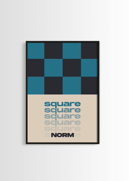 Square norm poster