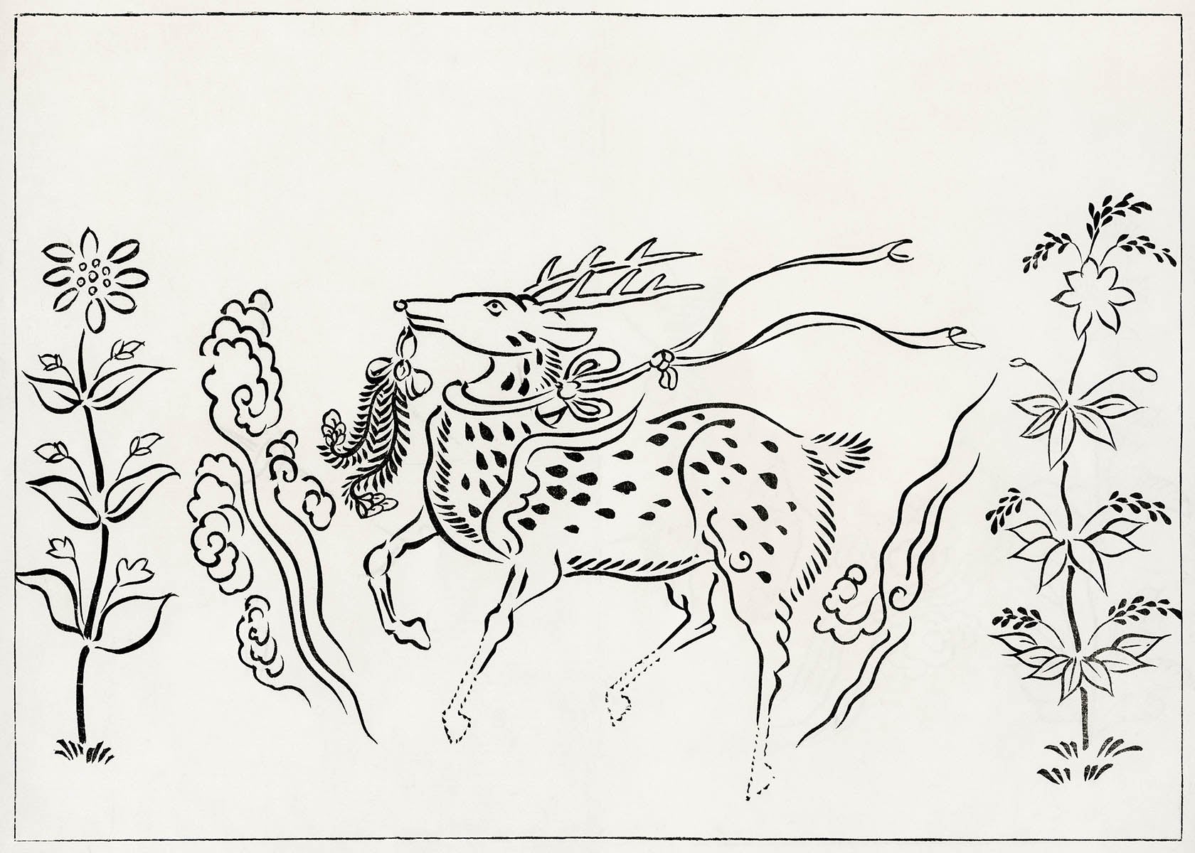 Japanese vintage print by Taguchi Tomoki
