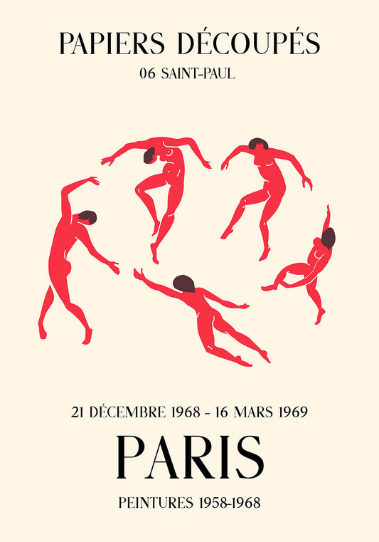 Papiers Découpés dance poster