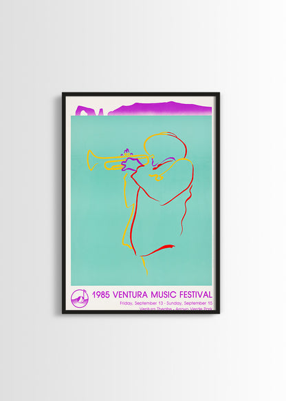Ventura music festival poster