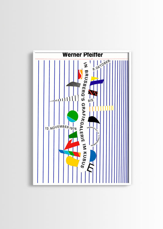 Werner Pfeiffer poster