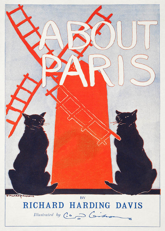 About Paris poster