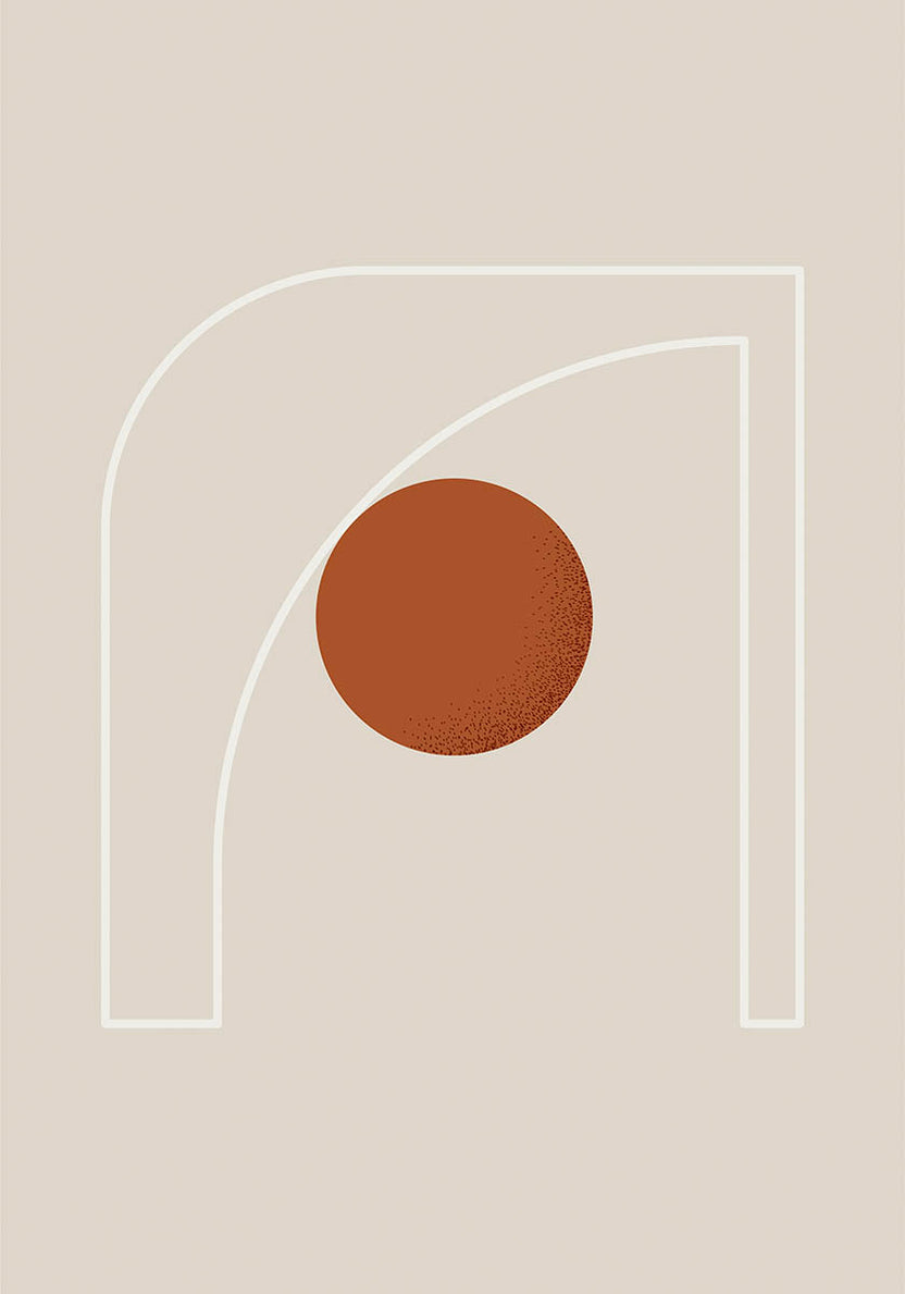 Abstract Shapes No1 poster – Poster Wall