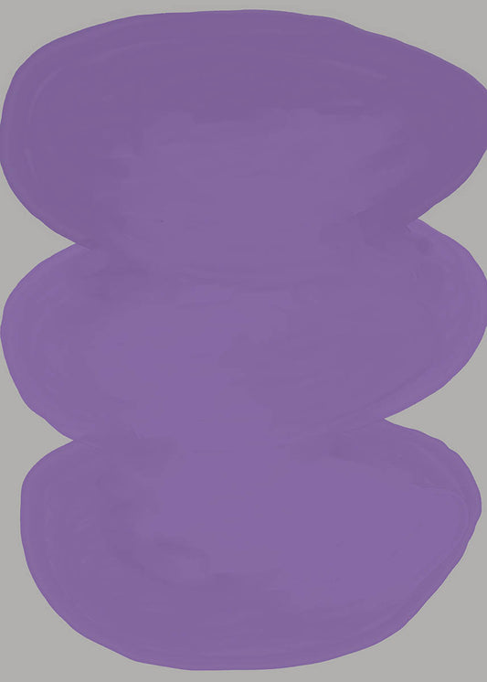 Abstract purple poster
