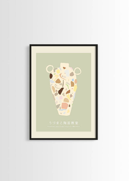 Art vase Tokyo poster
