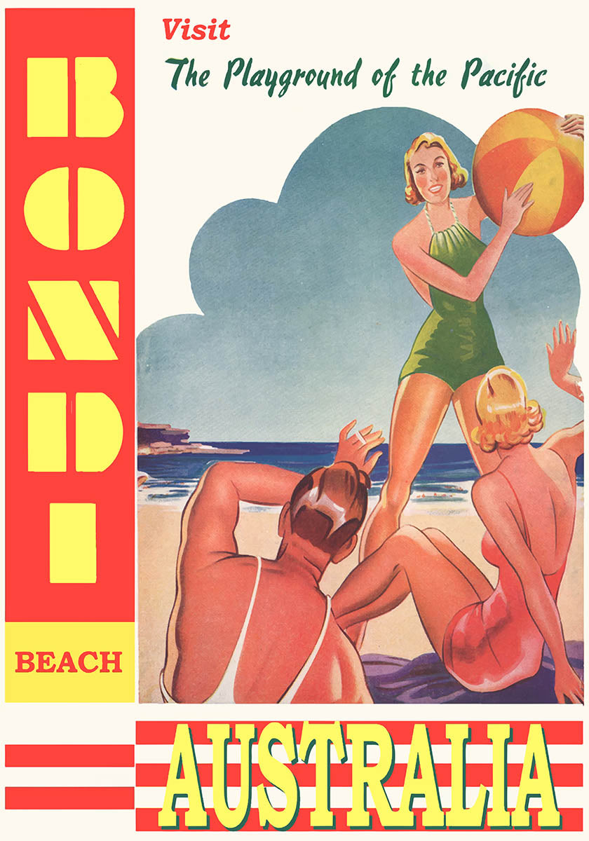 Australia bondi poster