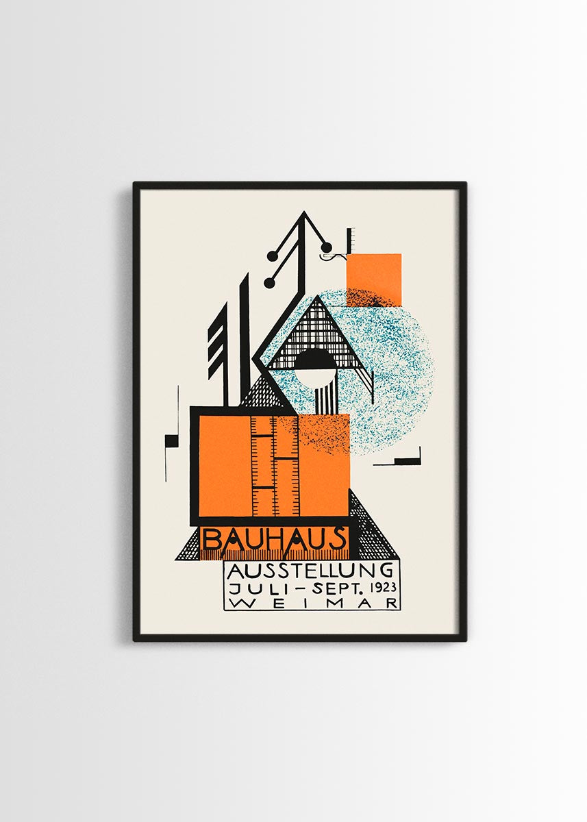 Bauhaus vintage poster