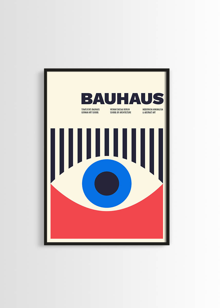 Bauhaus eye poster â Poster Wall
