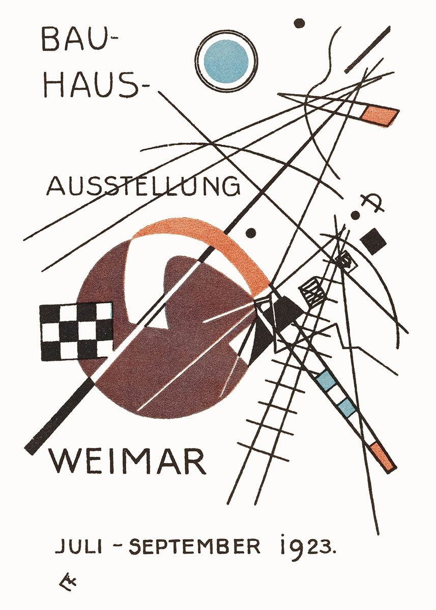 Bauhaus Ausstellung 1923 poster