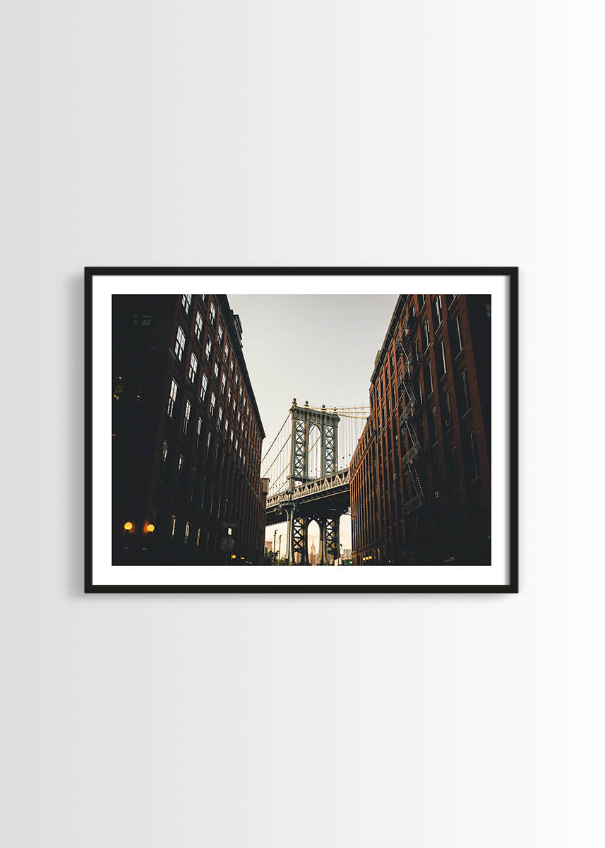 Brooklyn bridge poster