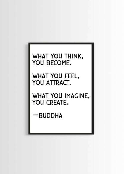 Buddha Quote poster