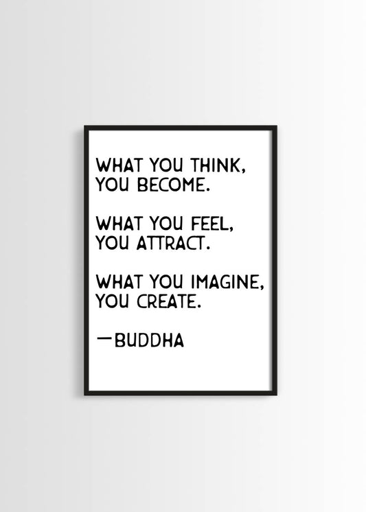 Buddha Quote poster