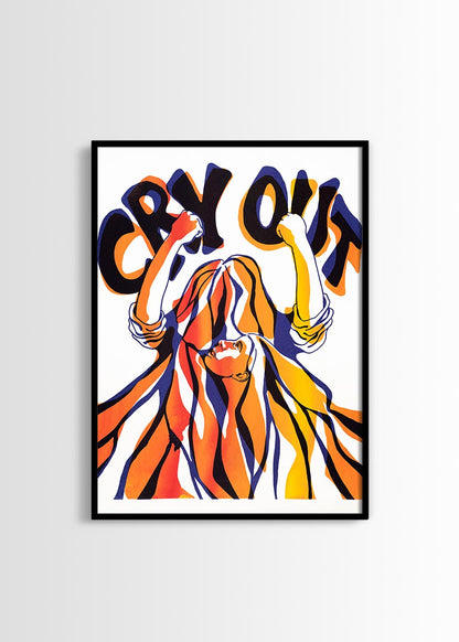 Cry out poster