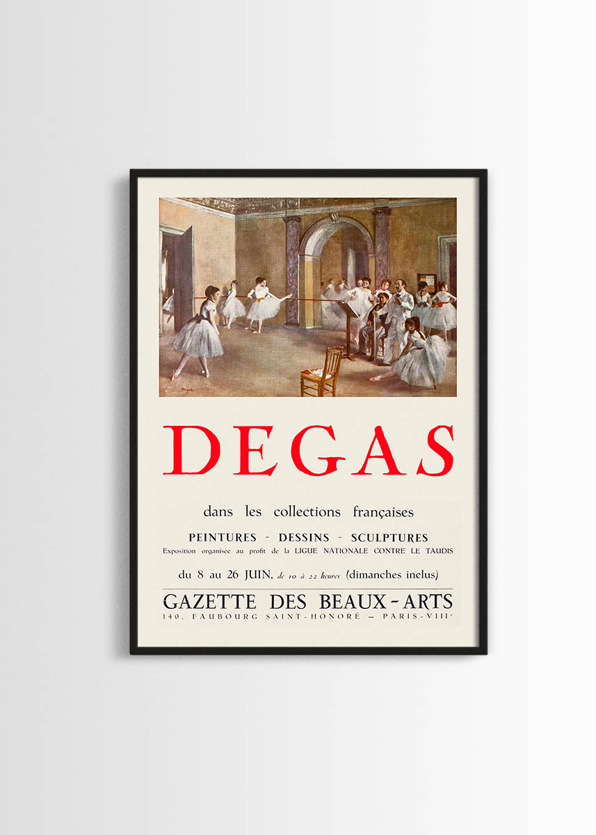 Degas poster