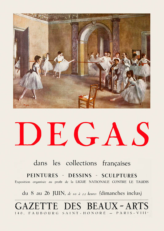 Degas poster