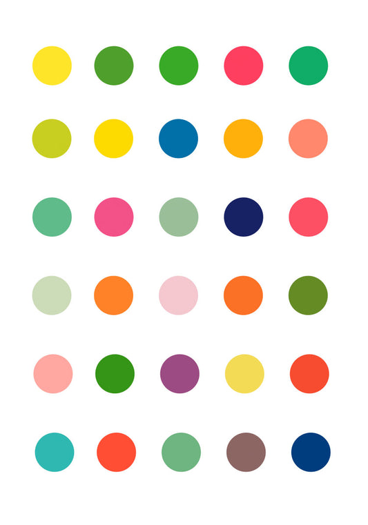 spots poster Damien hirst