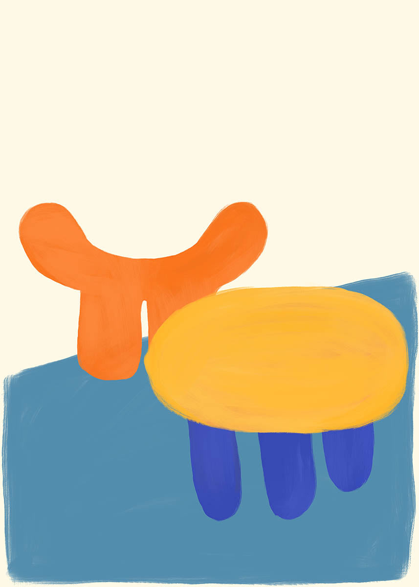 abstract & contemporary poster 