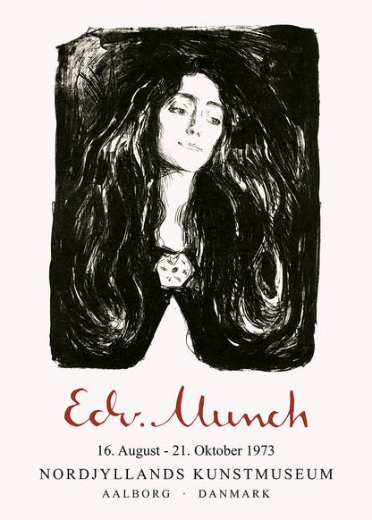 Edvard Munch exhibition poster