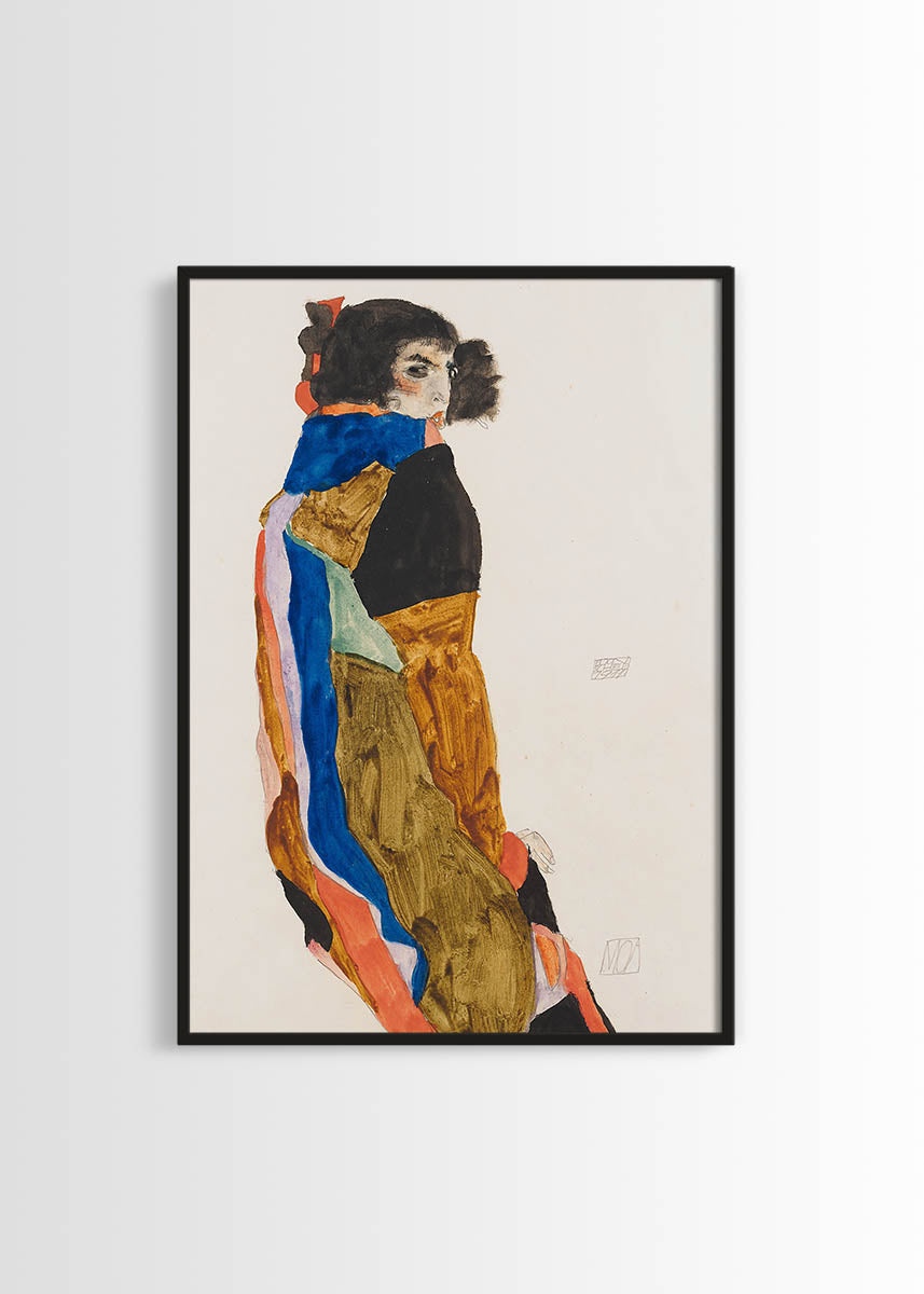 Egon Schiele Moa poster