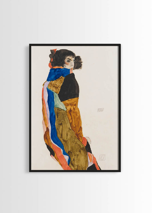 Egon Schiele Moa poster