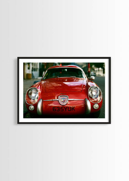 Fiat 750 Abarth poster