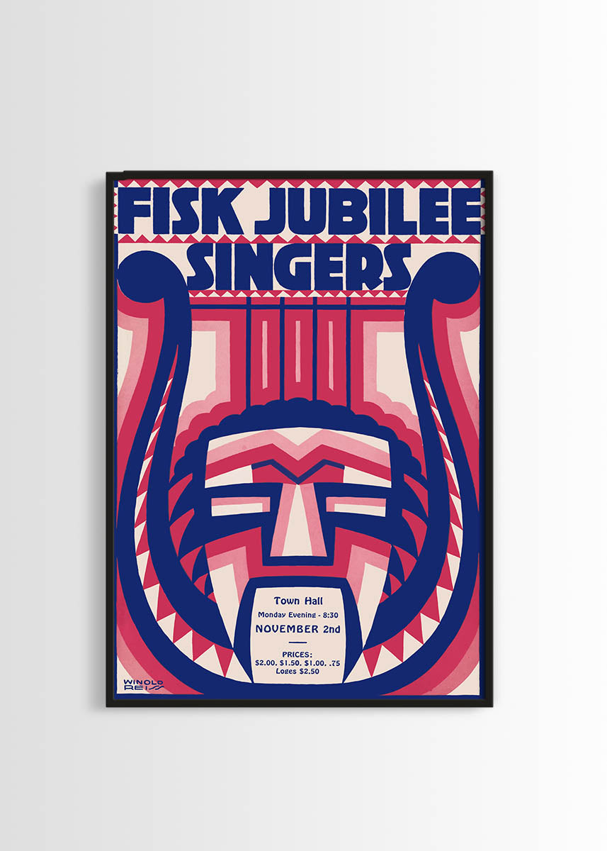 Fisk Jubilee singers poster