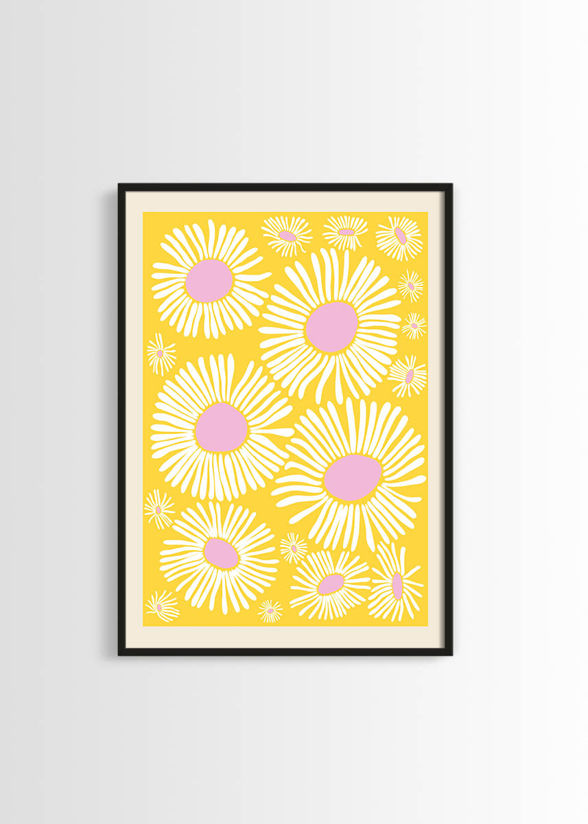 flower market poster