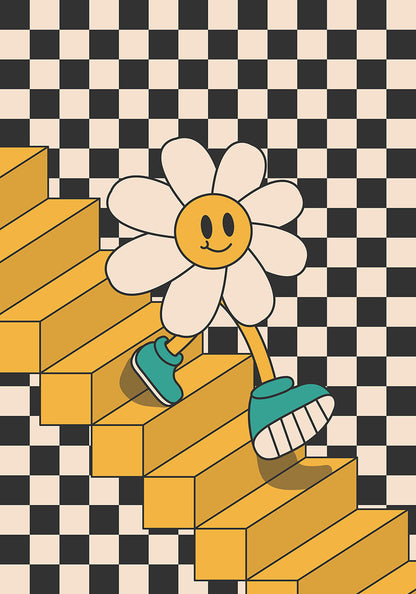 Flower Stairs poster