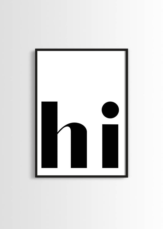 Hi poster