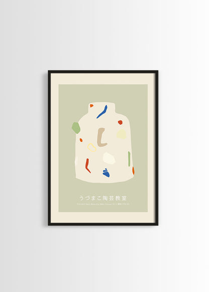 Art vase Tokyo II poster