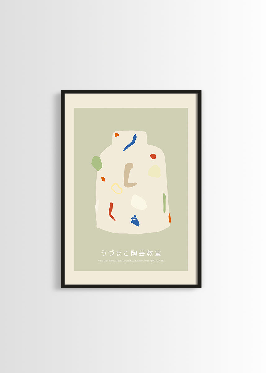 Art vase Tokyo II poster