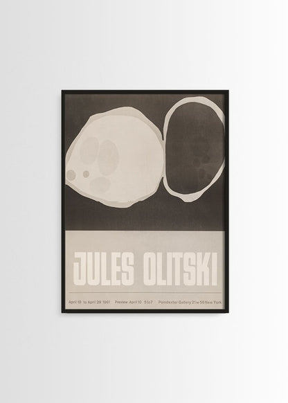 Jules Olitski poster