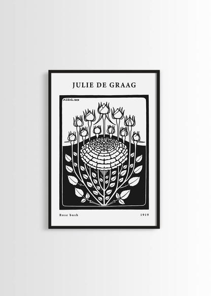 Julie de graag vintage poster