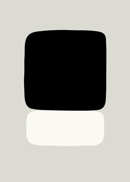 Kelly black & white poster