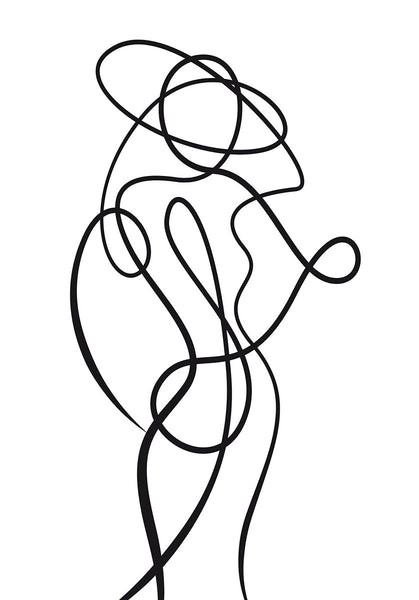 Line art II poster – Poster Wall