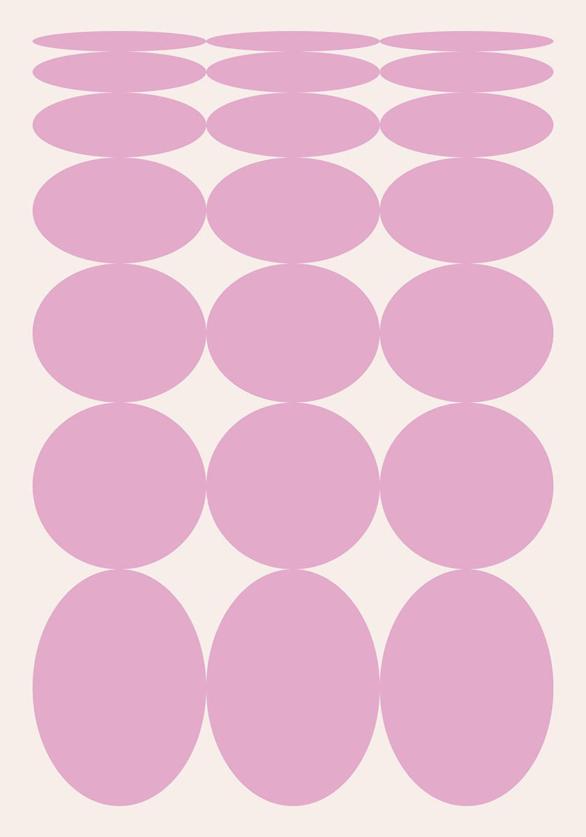 mauve abstract poster