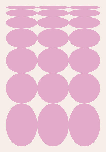mauve abstract poster