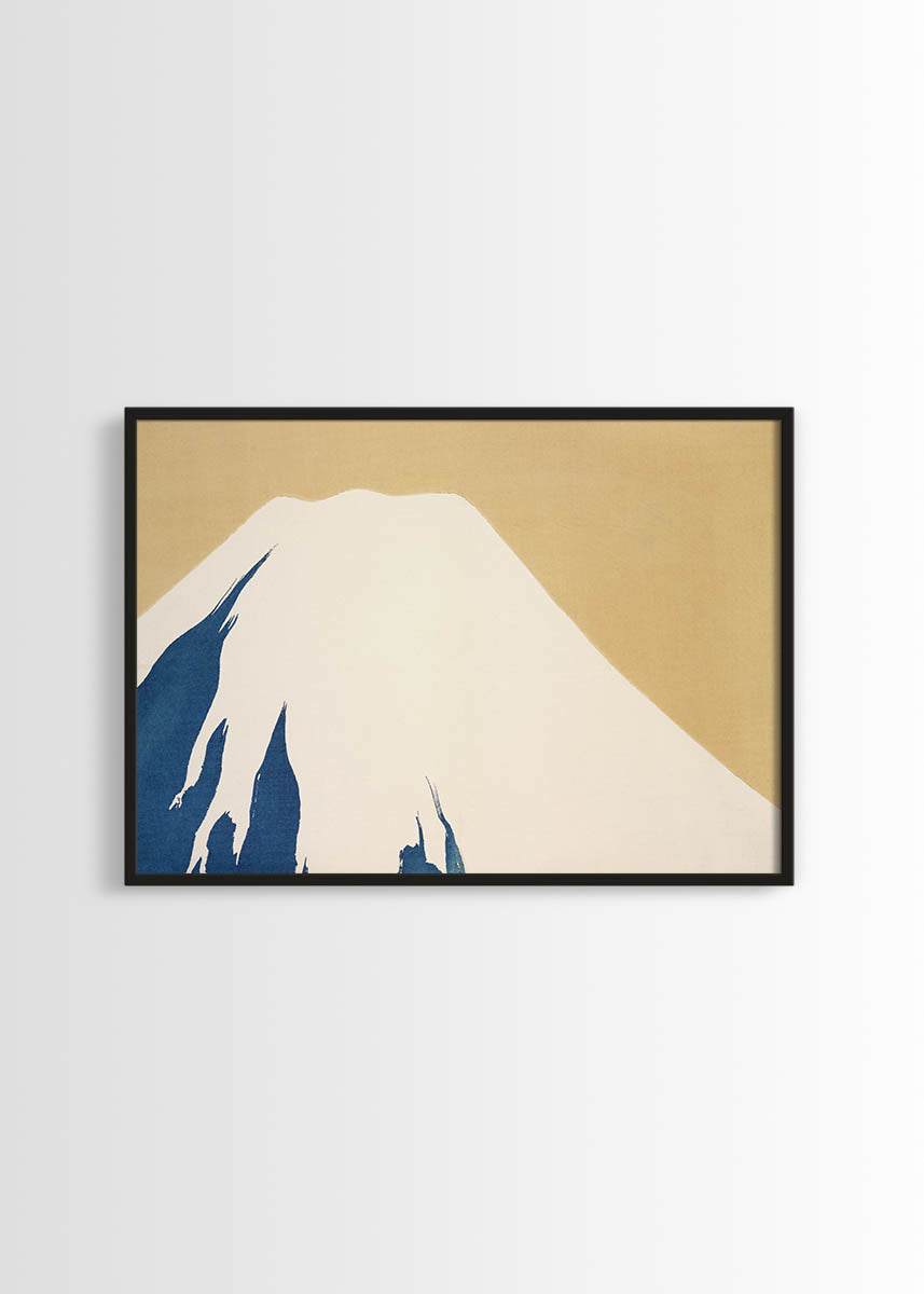 Mount Fuji vintage poster