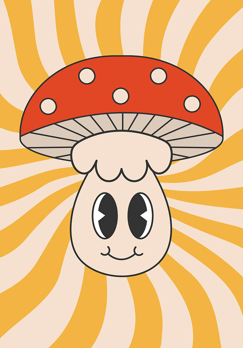 Mushroom poster