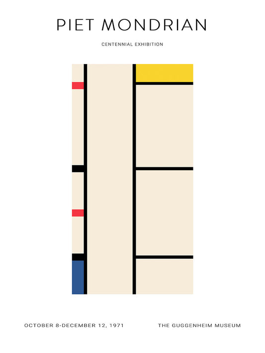 Piet Mondrian poster